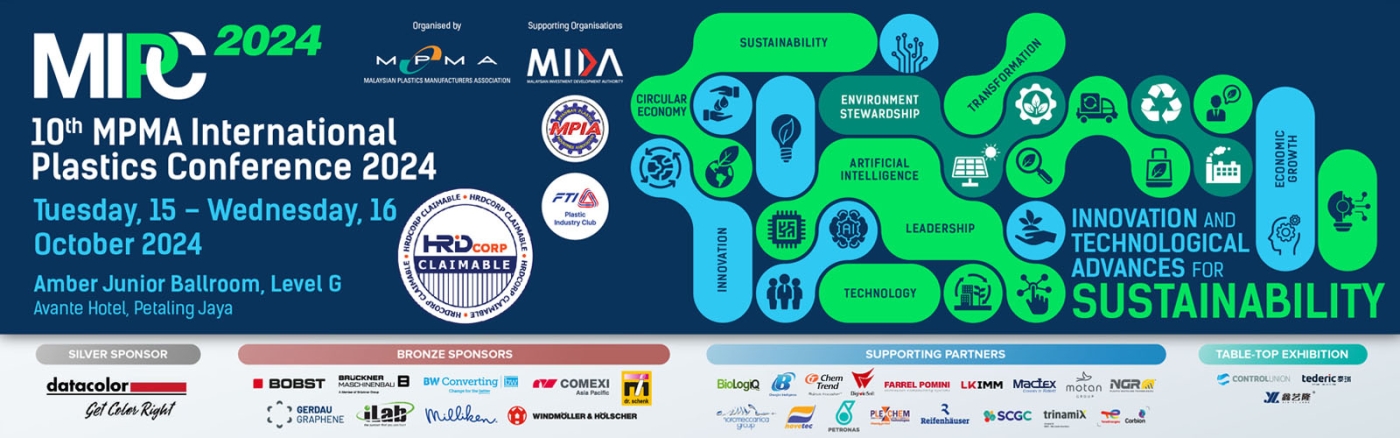 10TH MPMA INTERNATIONAL PLASTICS CONFERENCE (MIPC) 2024 