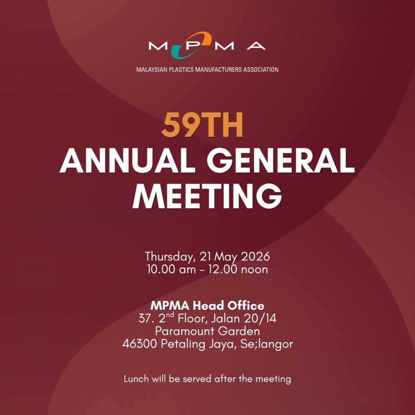 MPMA 59TH ANNUAL GENERAL MEETING 2026