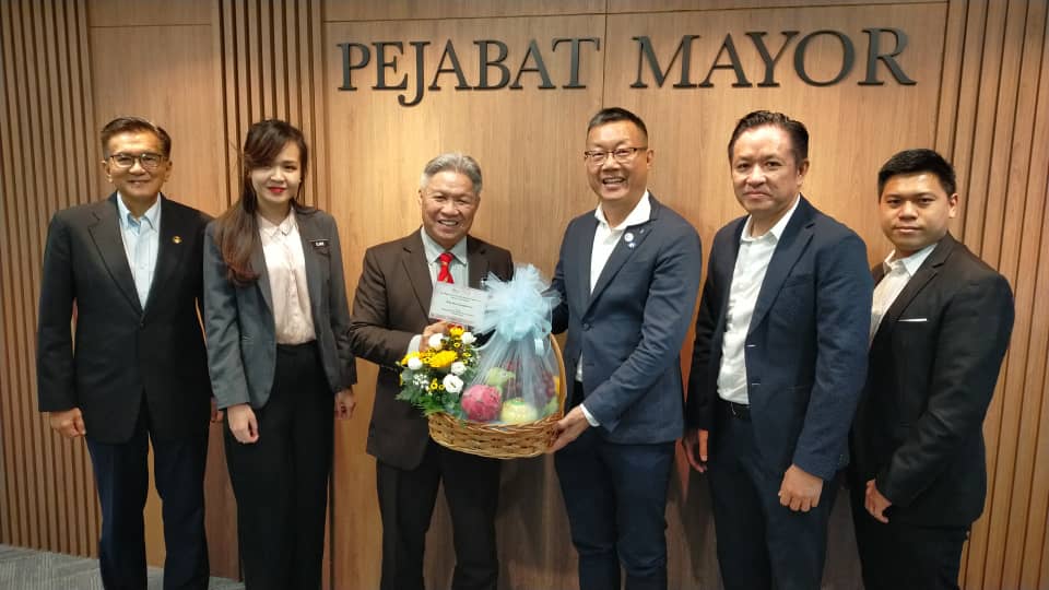 MPMA SABAH BRANCH MEETS MAYOR OF KOTA KINABALU