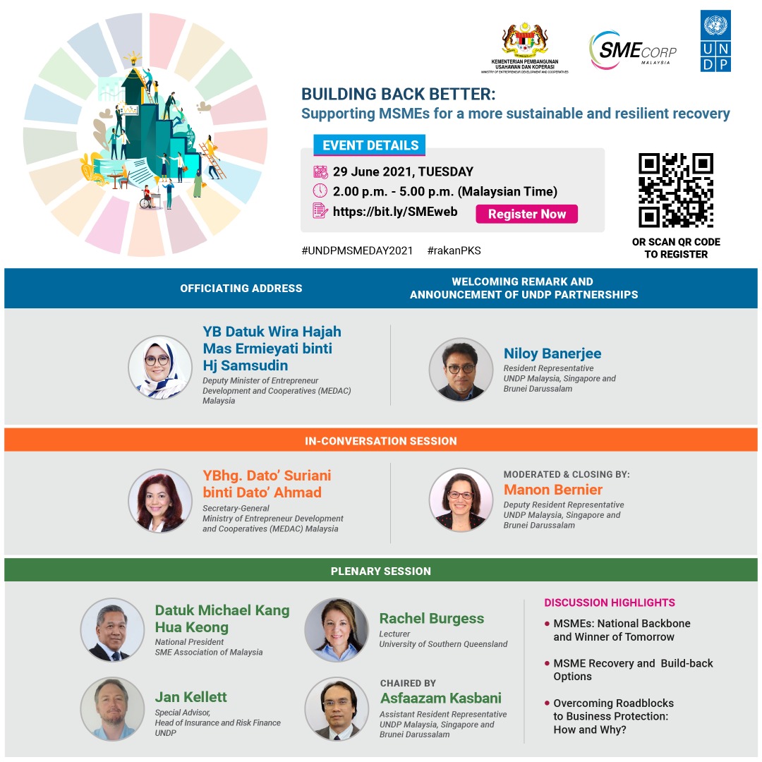 Building Back Better: Supporting MSMEs for a more sustainable and resilient recovery